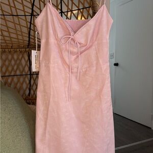 Harlow Pink Midi Dress